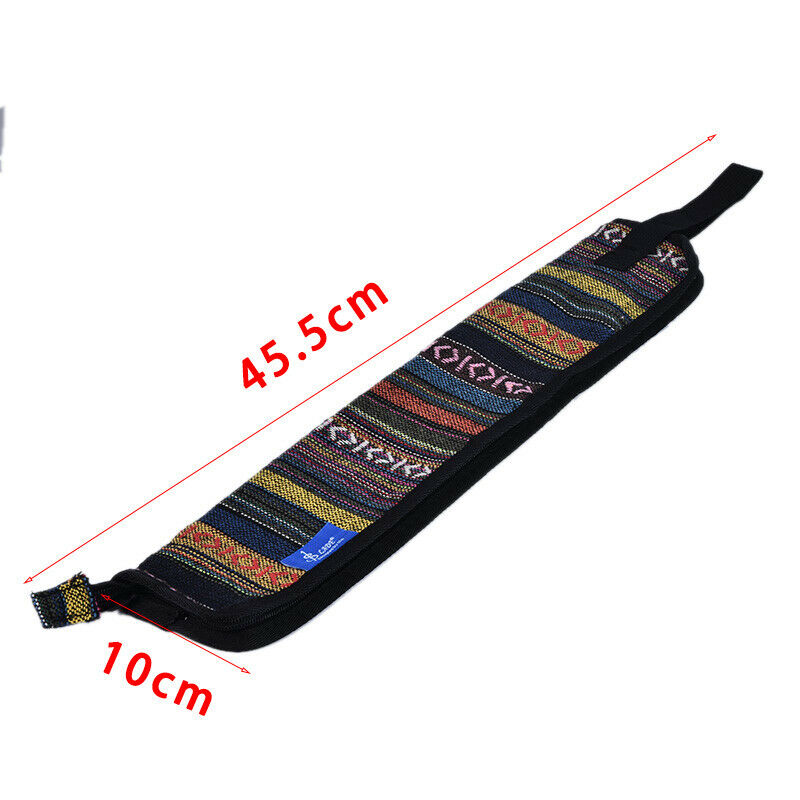 1pc Folk Style Knitted Drum Sticks Gig Bag Drumsticks Storage Case PercussioBDA