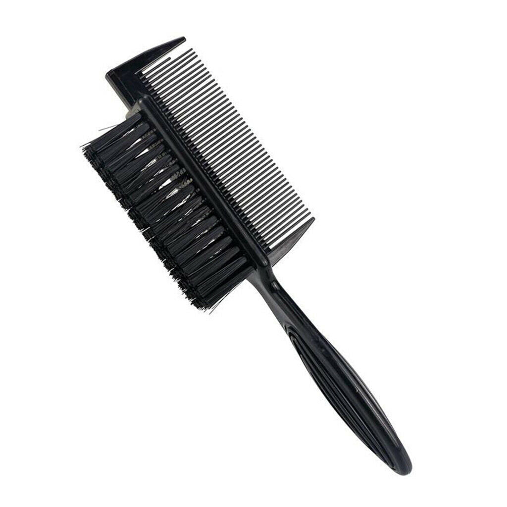 Multifunction 2-in-1 Face Duster Brushes Barber Hair Comb Styling Tools