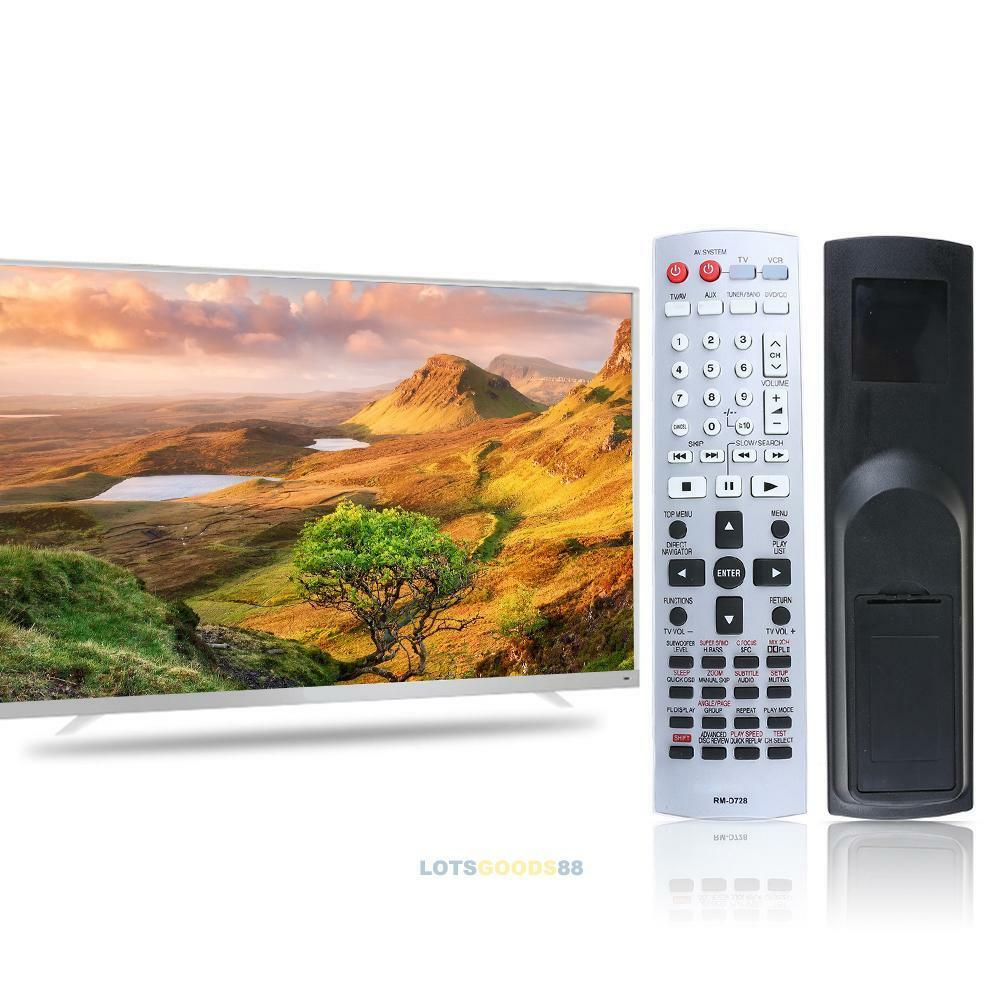 RM-D728 Universal Remote Control Replacement for Panasonic DVD Home Theater