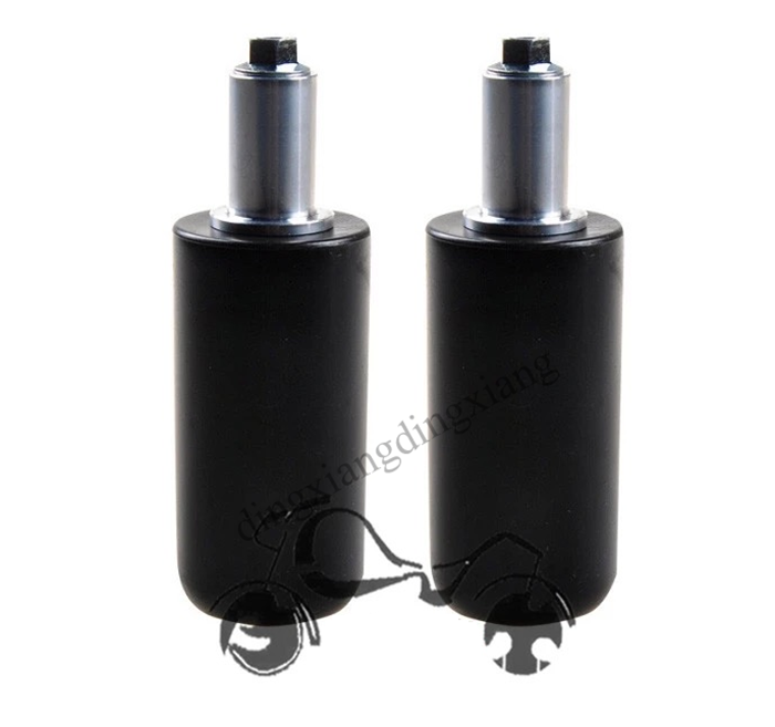 2pc Motorcycle General Anti-fall Glue Refi Aluminum Alloy Wear-resistant