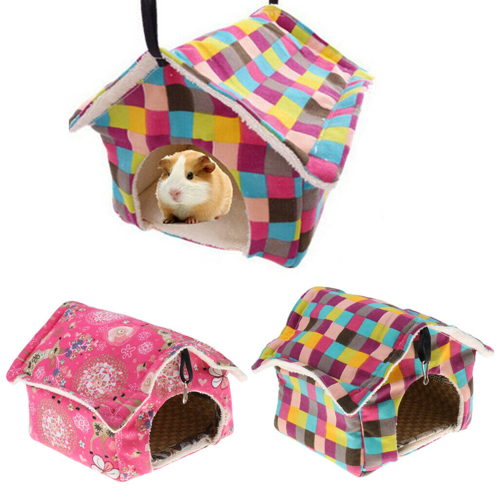 Pet Rat Ferret Hamster Hammock Play Toys Hanging Suspension House #1