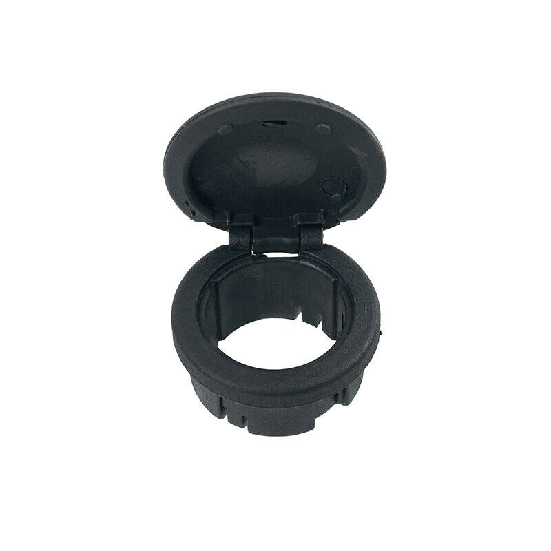Fit For Ford Mustang Cigarette Lighter AC Power Outlet Socket Cap Cover Black