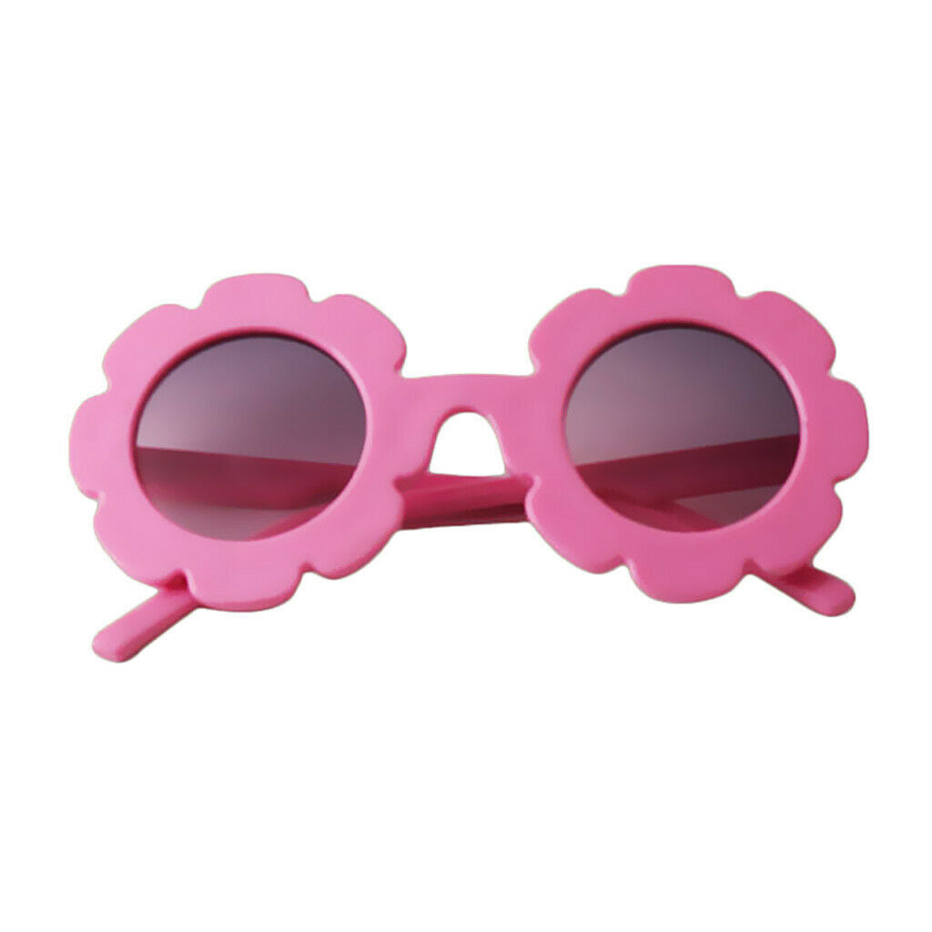 Pairs of 3 Fashion Baby Kids Flower Round Sunglasses Toddler Infant Goggles