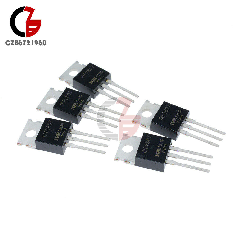 2PCS IFR2807 IRF2807PBF MOSFET N-CH 75V 82A TO-220 Transistor