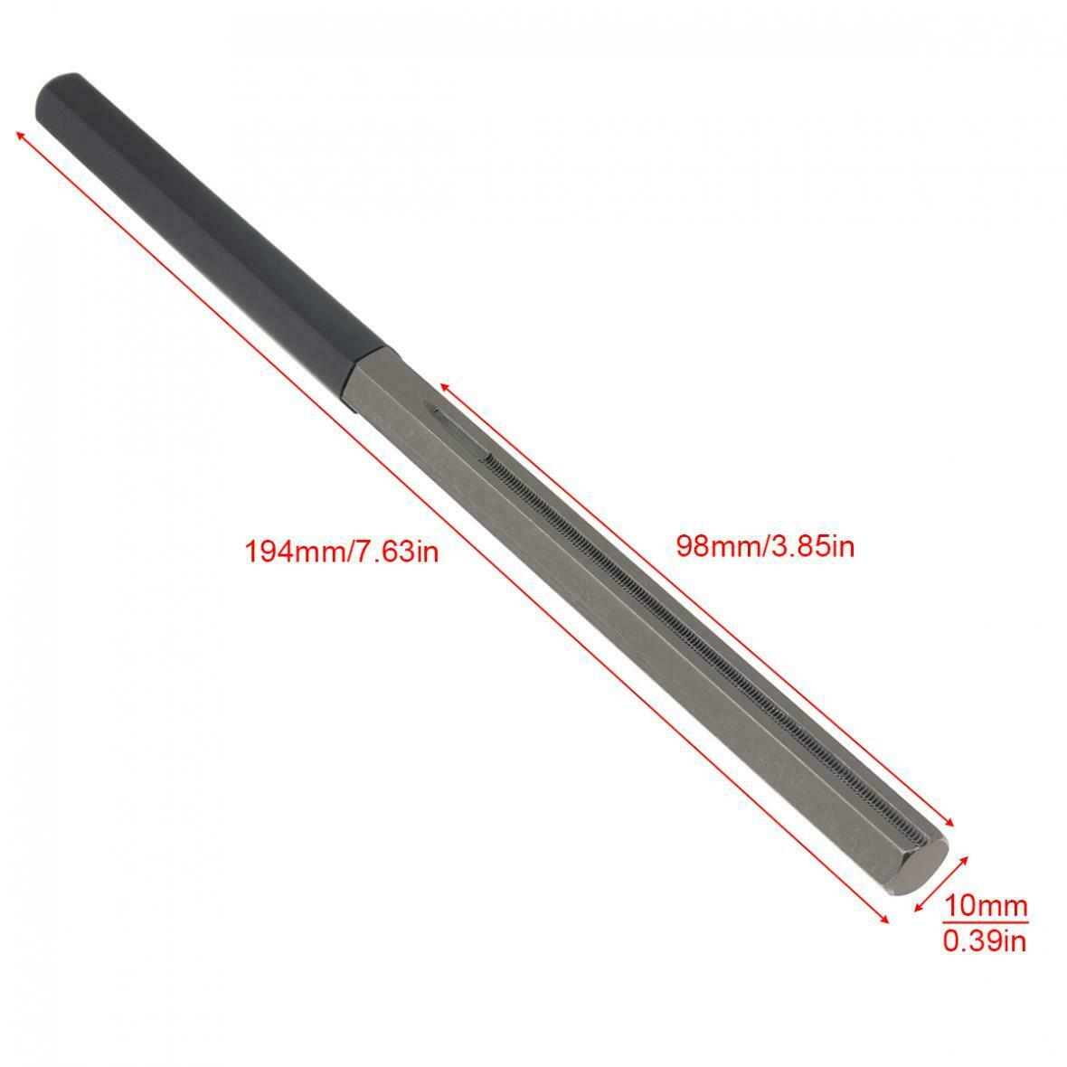 Guitar Fret File Dressing Sanding with 3Size Edges Luthier Tool for Guitar Fret
