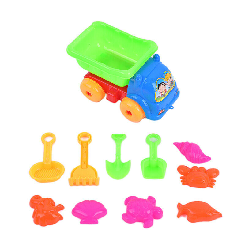 New 11 Pieces Set Small Beach Toys Summer Play house car Kids Baby Child .l8