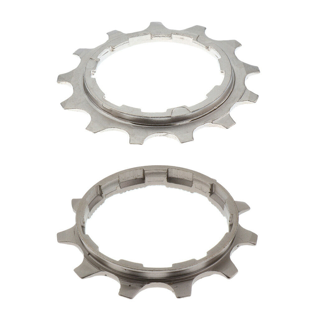 2Pcs Mountain Bicycle Freewheel Speed Sprocket Repair Part Chainring 10Speed