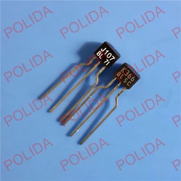 1pairs Transistor TOSHIBA TO92 2SJ107-BL/2SK366-BL 2SJ107/2SK366 J107-BL/K366-BL