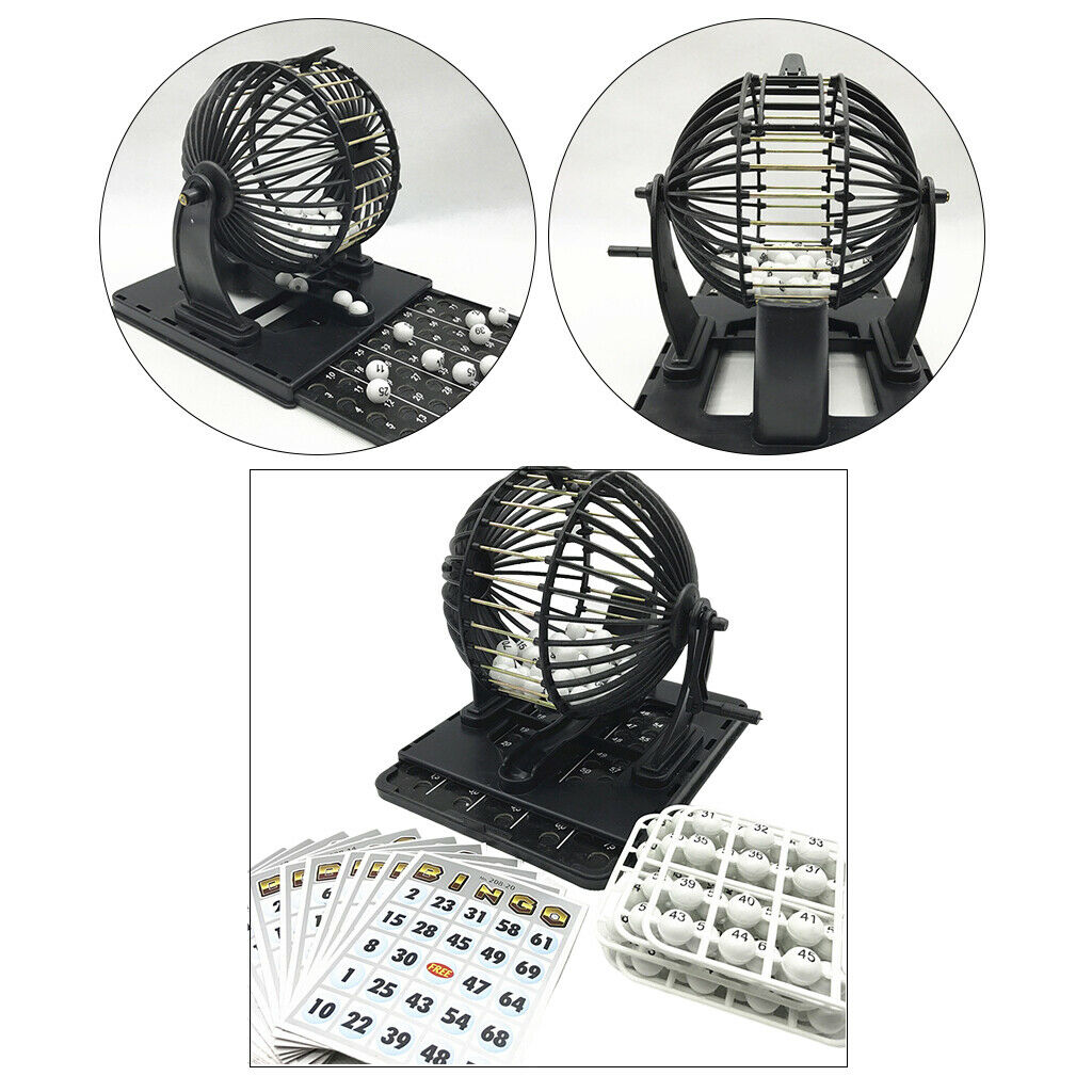Reusable Bingo Neo Bingo Lotto Machine for Friend Home Party Entertainment