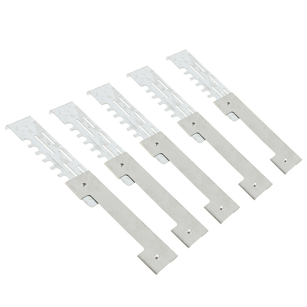 Pack of 5pcs Stainless Steel Bee Hive Entrance Reducer