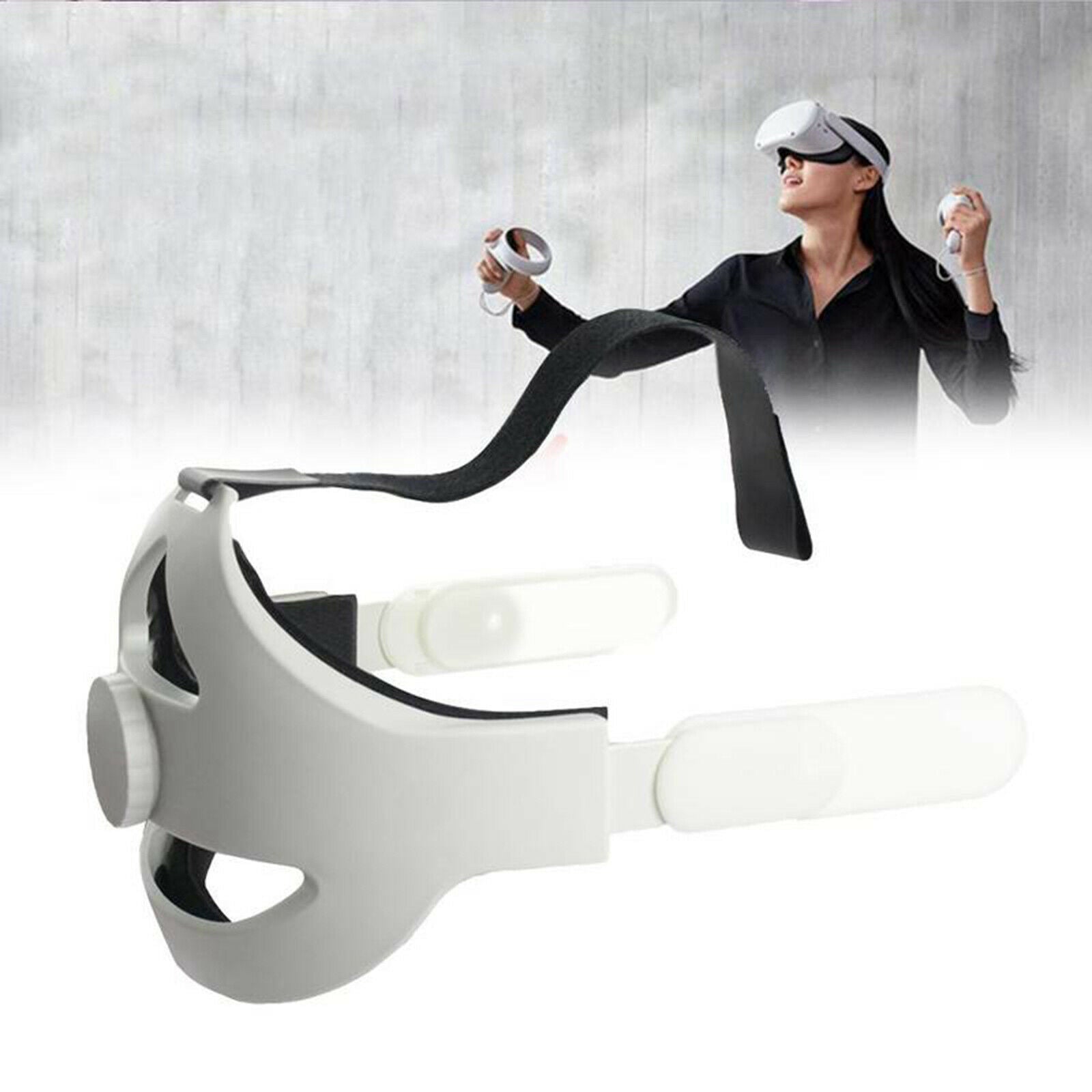 Adjustable for   Quest 2 Head Strap VR Elite Strap,improve Comfort Reduce