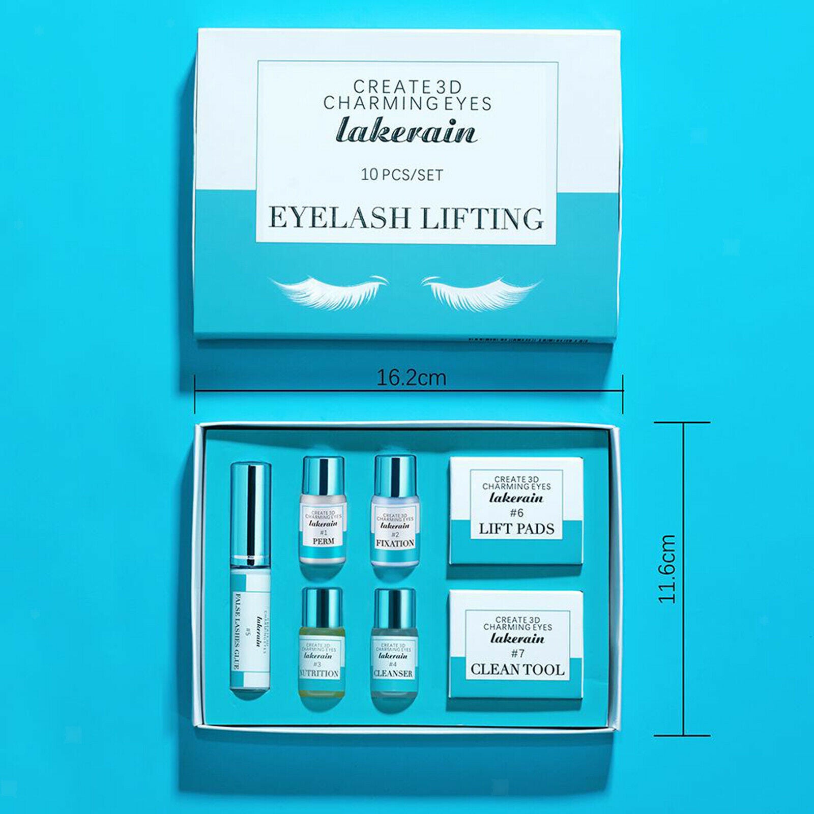 Kit Eyelash Perm Kit Eyelash Lash Extensions Long-Lasting Curl