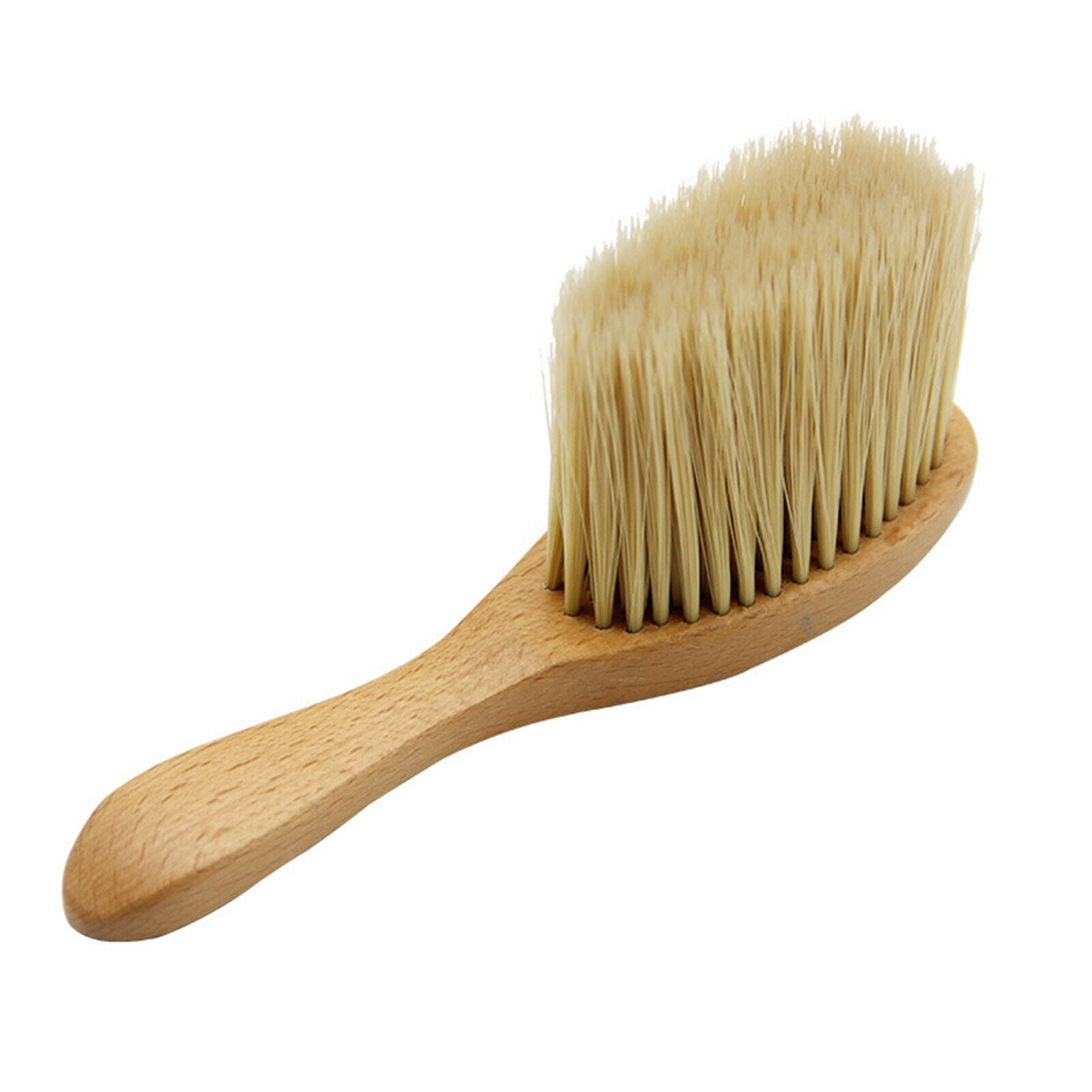 Nylon Hair Cleaning Brush Dust Barber Brush Hairdressing Tool 17x3.7cm