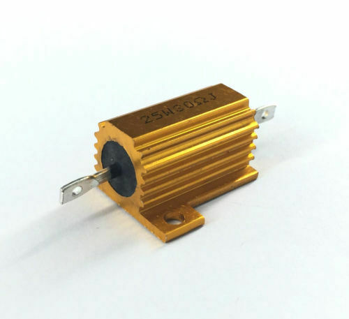30Ohm 30R 25W Watt Power Metal Shell Case Wirewound Resistor