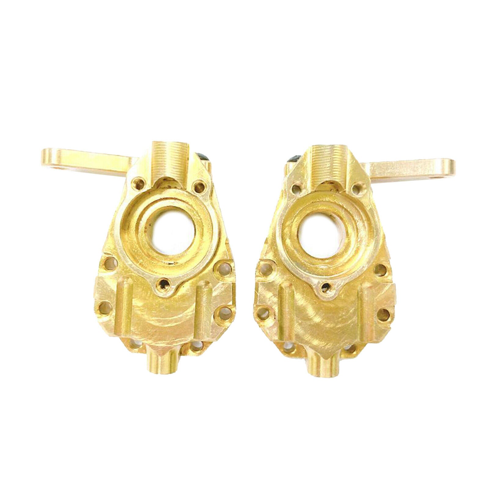2pcs Brass Portal Drive Housing Accessorys for 1:10 Scale Climbing Car TRX4