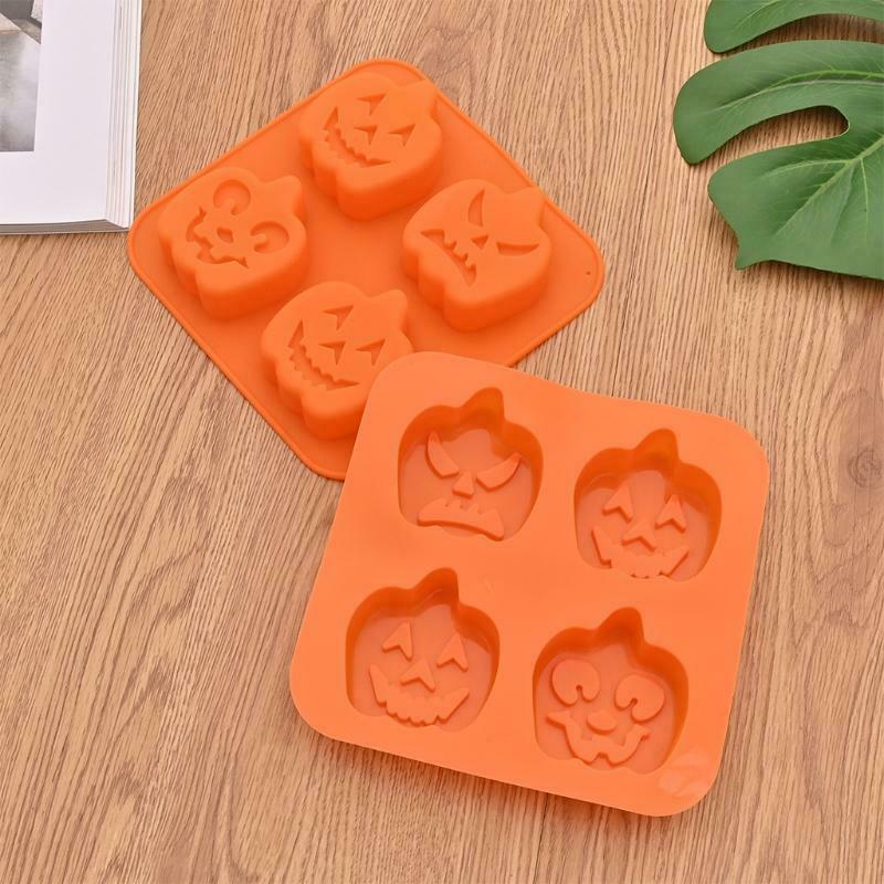 Silicone Pumpkin Mold for Chocolate Candy Jelly and Pudding Handmade Soap Baking