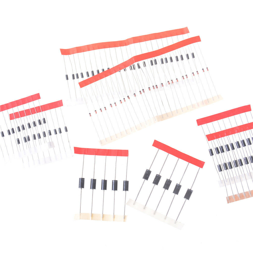 8 Valeurs 100Pcs Schottky Diode Assortment Kit IN4007 IN4148 IN5822 FR10.l8