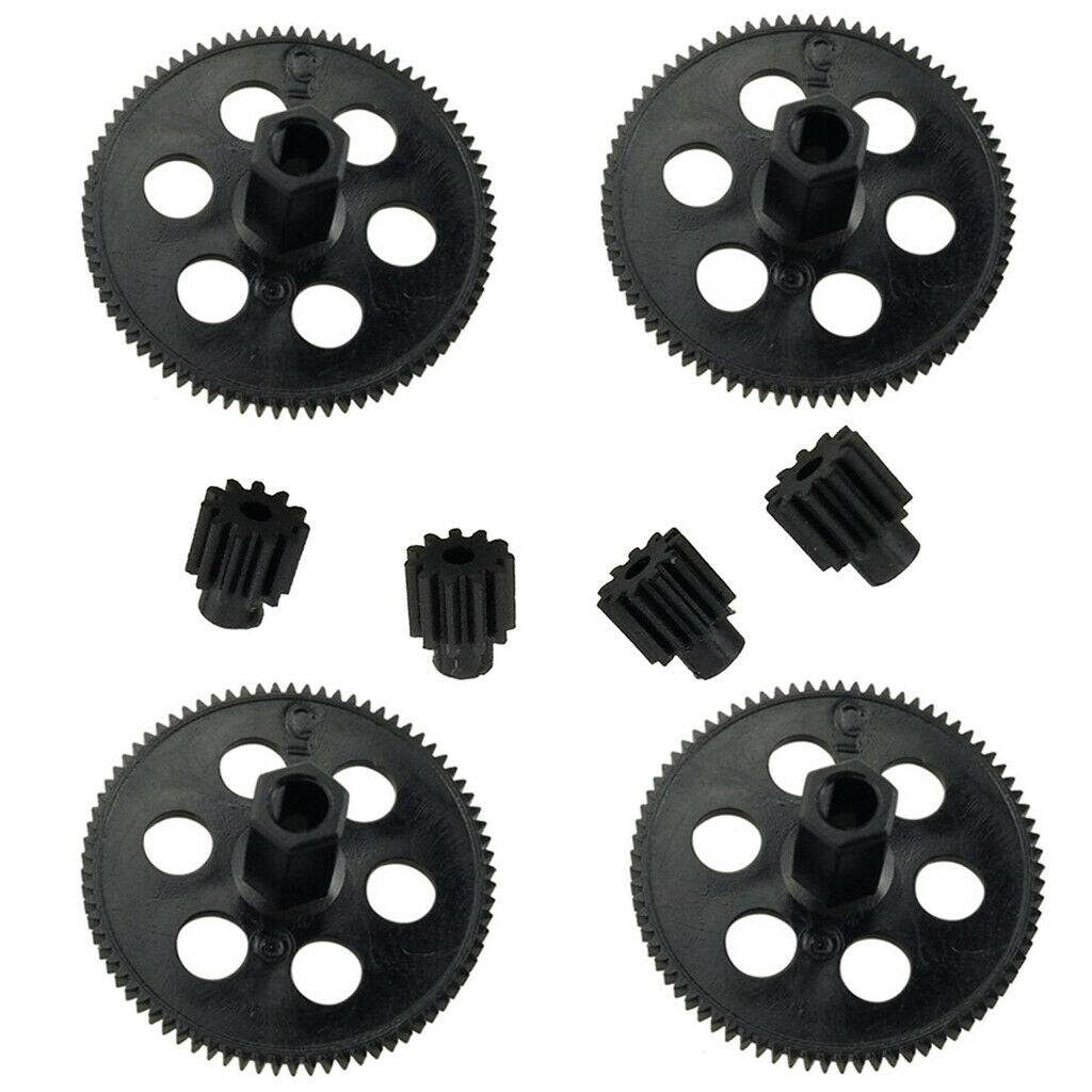 8pcs RC Drone Main Shaft Gear 2-Type Teeth for Visuo XS809 XS809HW XS809HC RC