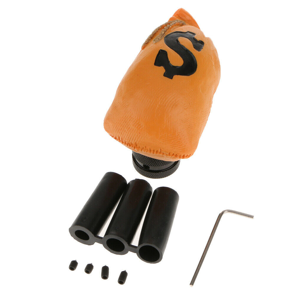Universal Car Auto Manual Stick Gear Shift Knob Lever Shifter Cash Bag Style