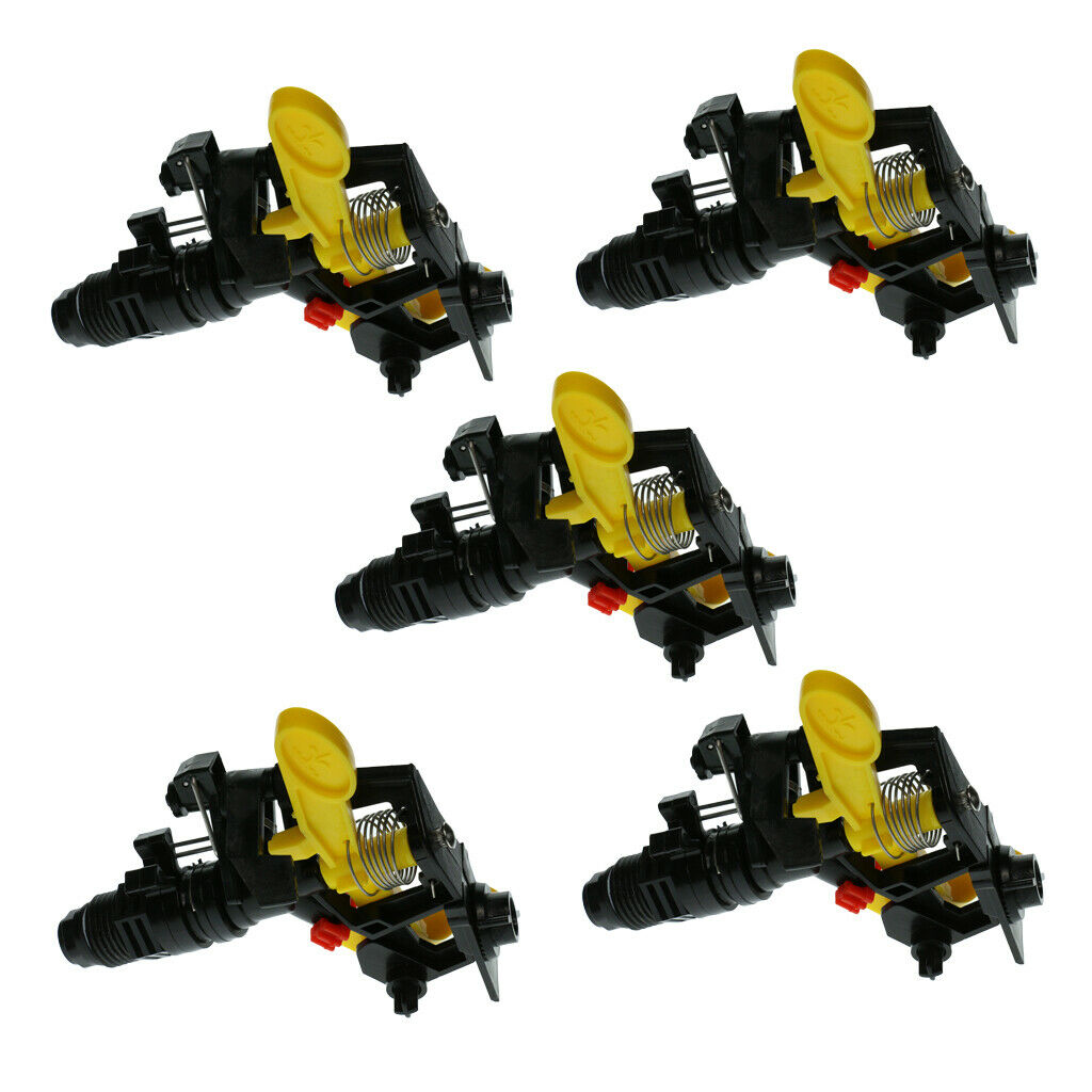 5pcs/set 1/2" DN15 Sprinkler Head Adjustable Lawn Garden Watering Device