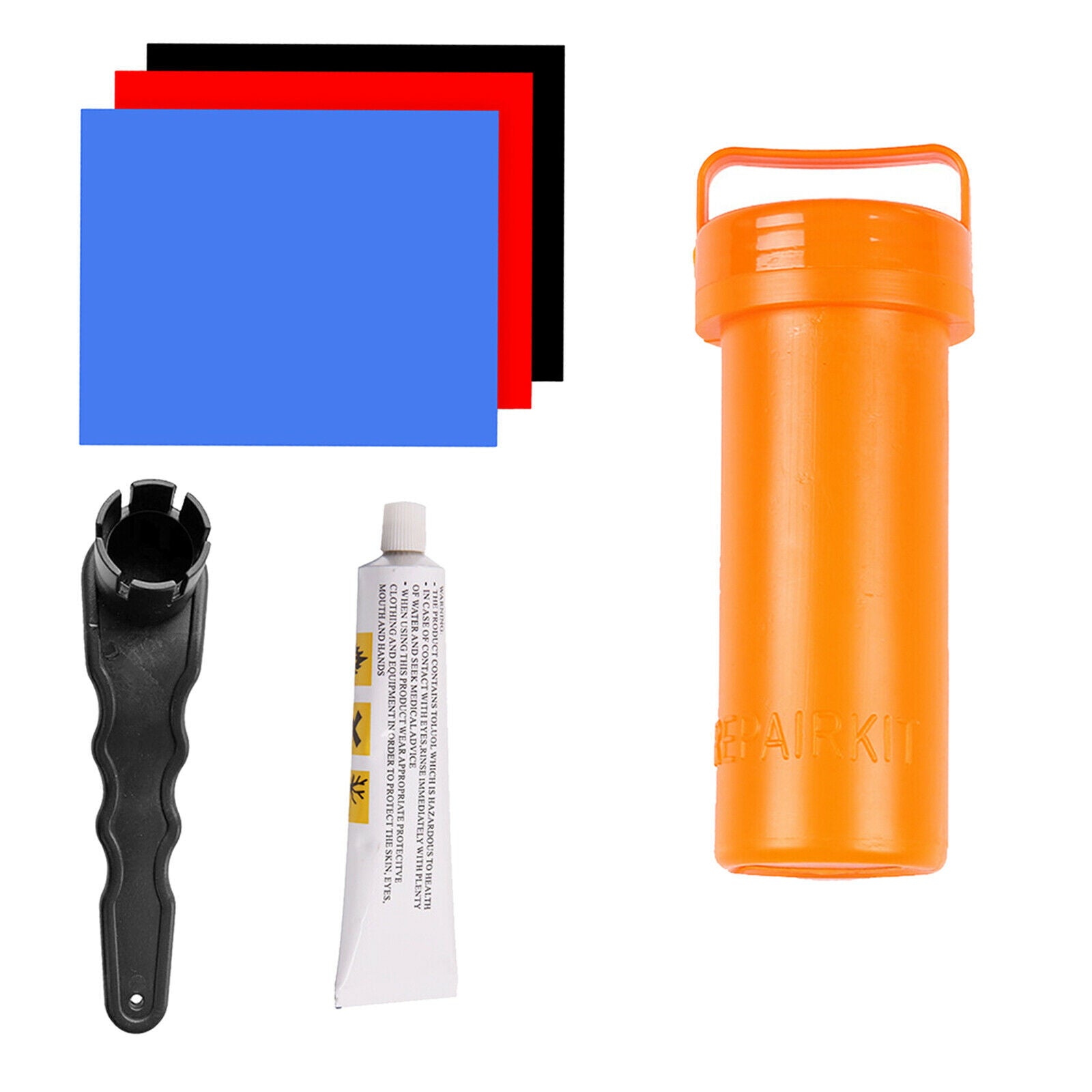 Durable Waterproof PVC Repair Patch Inflatable Boat Repairing Kit Swim Ring