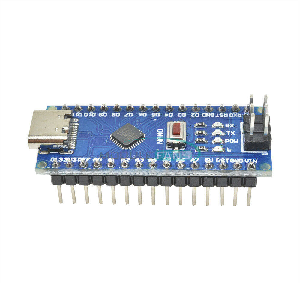 Nano V3.0 USB ATmega328 5V 16M Micro-Controller Type-C CH340G Board For Arduino