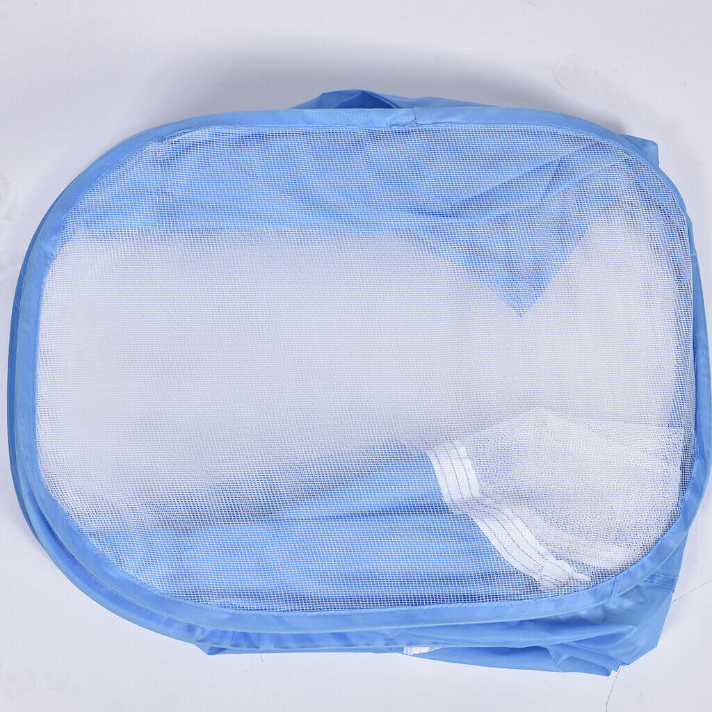 Foldable Small Animals Playpen Cage for Hamster Rabbit Gerbil Sky Blue