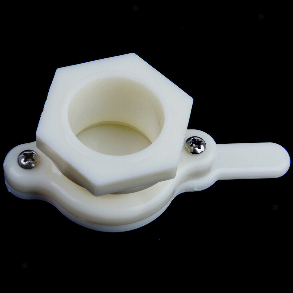 38mm Plastic Honey Gate Valve + Rearing Queen Bee Hair Roller Cages Tool