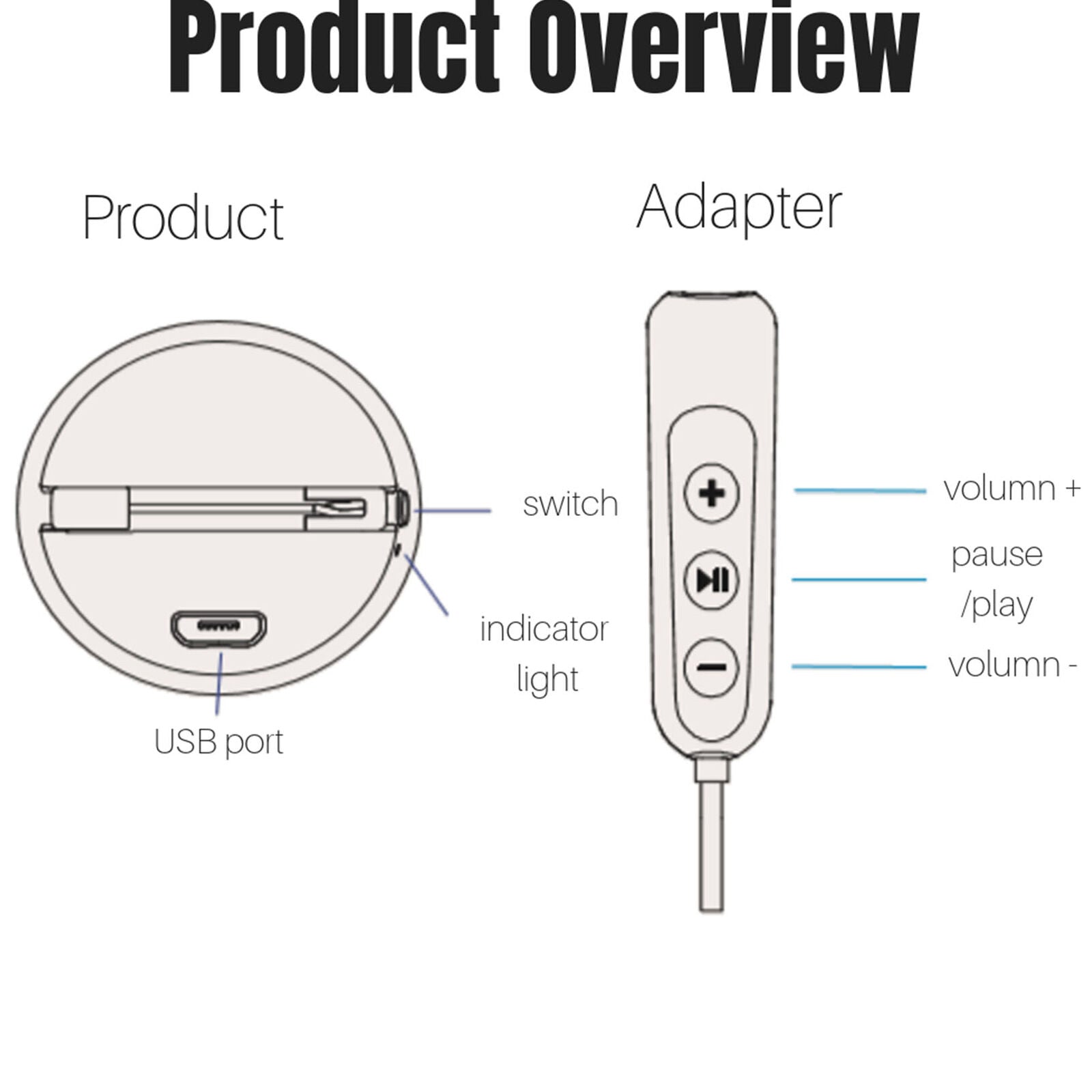 Voice Activated Recorder Brooch Digital Audio Recording Device Mp3 8GB Black