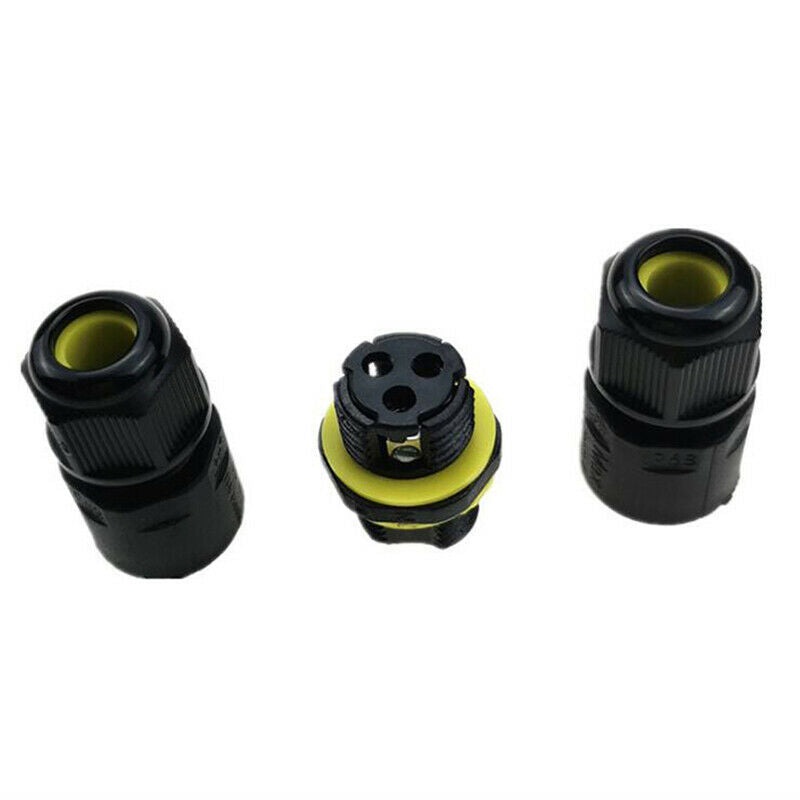 IP68 2/3 Pin Outdoor Waterproof Cable Connector AC Junction Box Durab_JC.l8