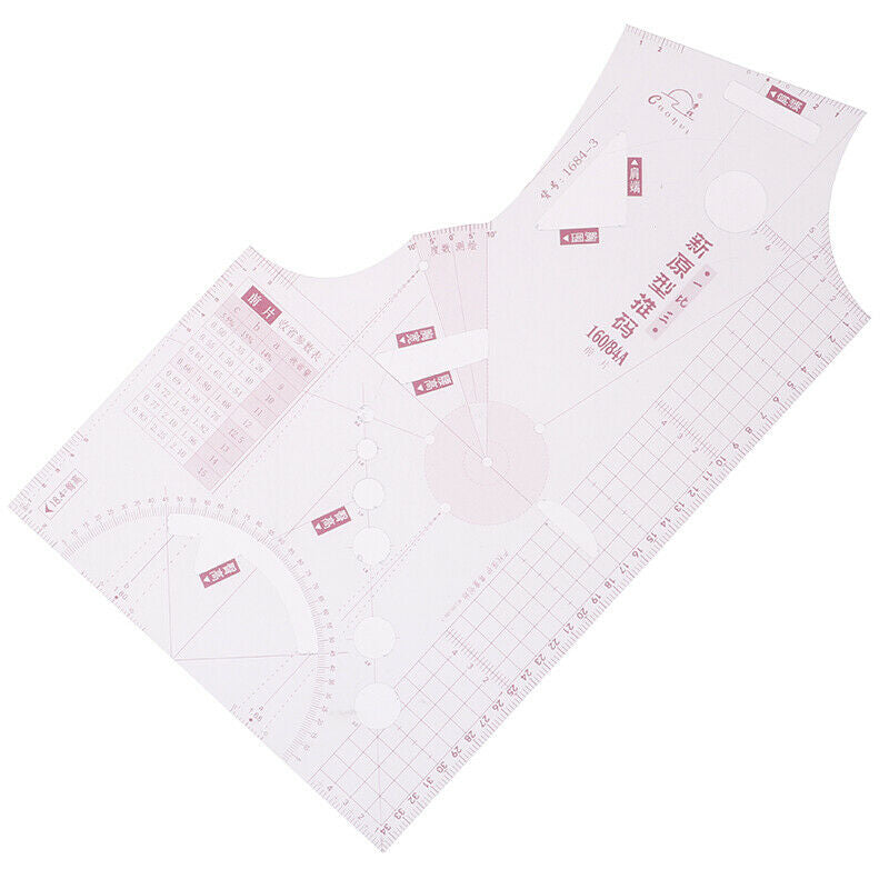 1:3 Women Cloth Design Ruler Drafting Template Garment Craft Prototype Rul.l SJ
