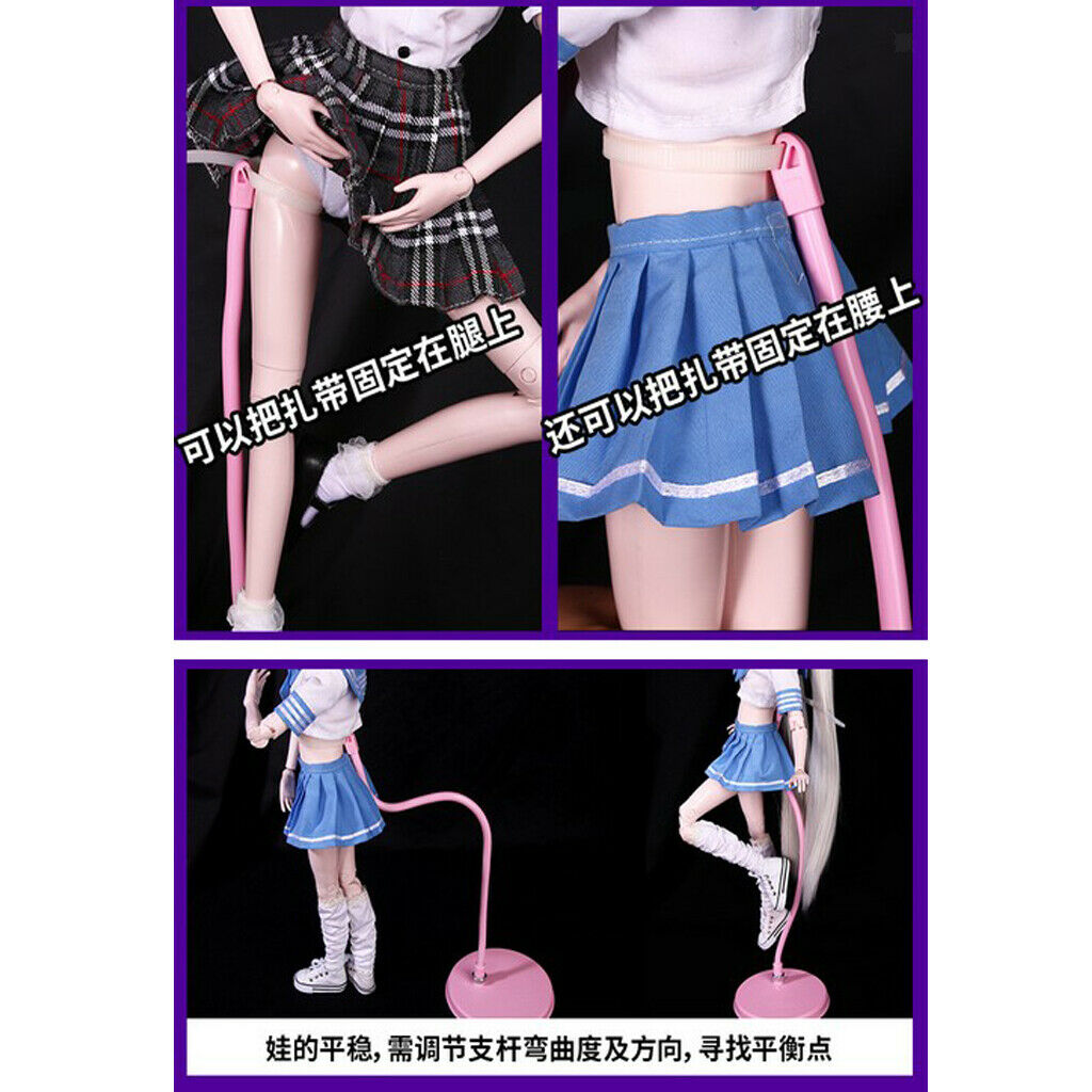 Adjustable 24-48cm Display Stand for Hot Toys Action Figures Dollfie DOD AOD DZ