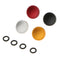 4x Metal Concave Shutter Release Button for Fuji X-  X100 X100S X10 X20 STX-2