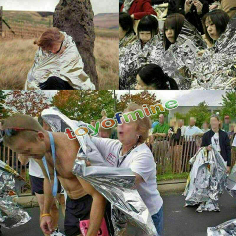 Space Blankets Thermal Thermo Emergency Survival Camping Rescue First Aid