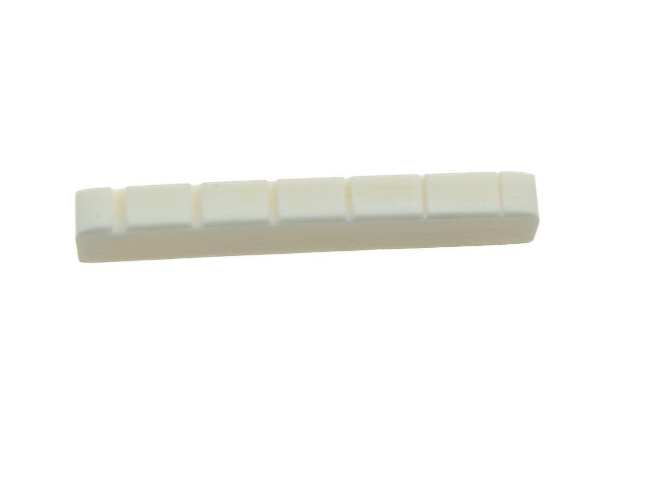 43mm Pure Bone Nut Slotted Guitar Bone Nut for Les Paul Guitar 43x6