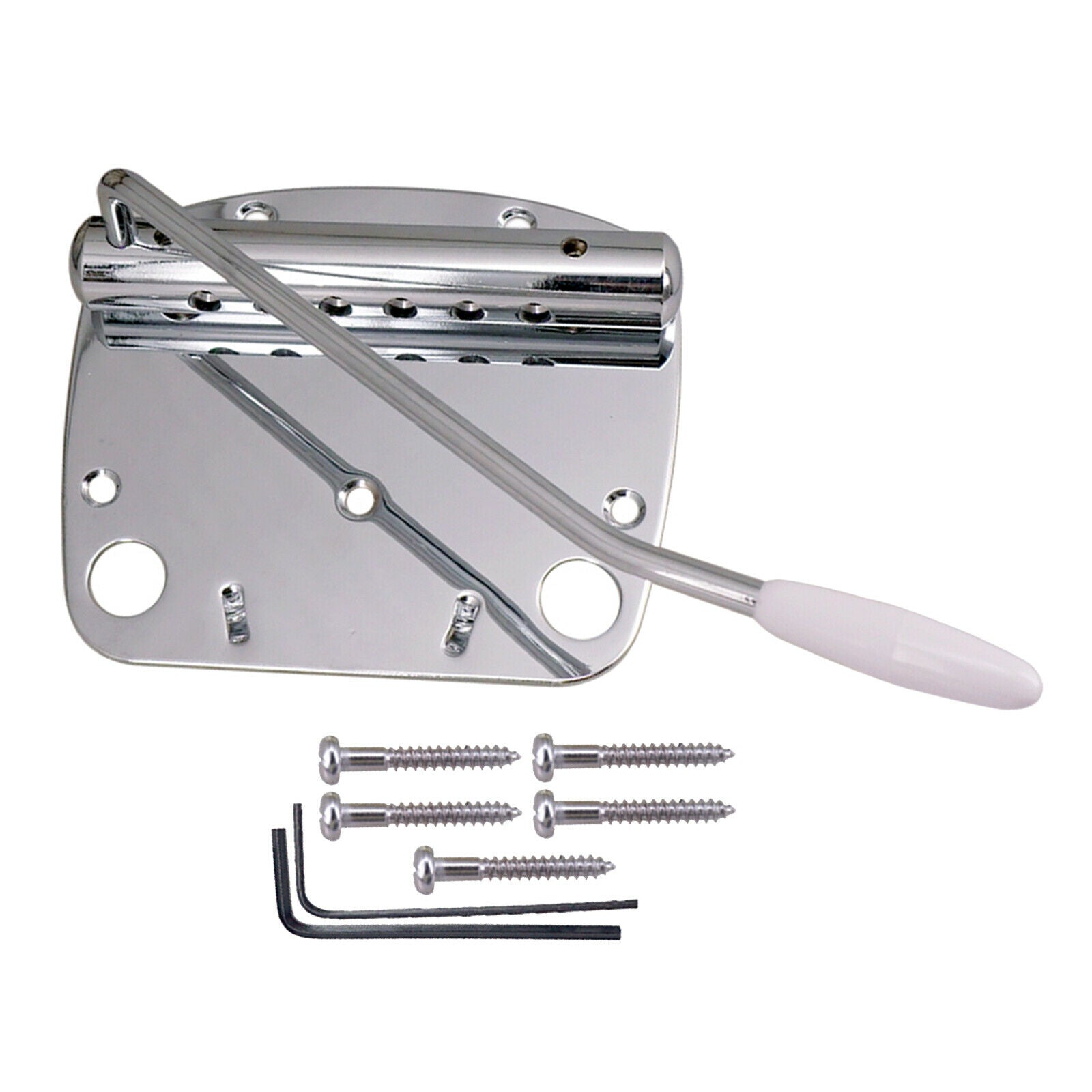 Electric Guitar Bridge Tremolo System Set with whammy Bar for 6 String  Guitar