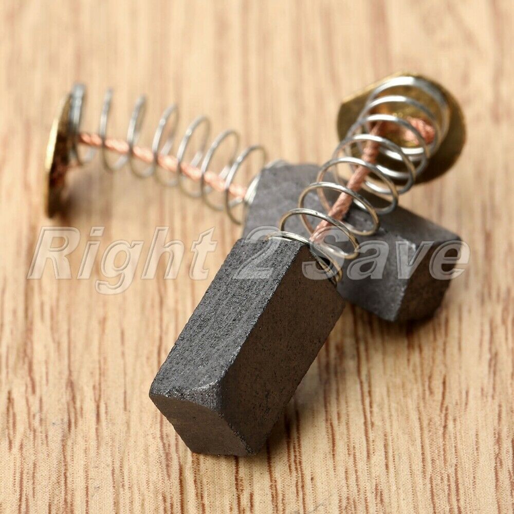 10x Carbon Brushes Angle Grinder For Generic Electric Motor Power Tool 6x6x6.5mm