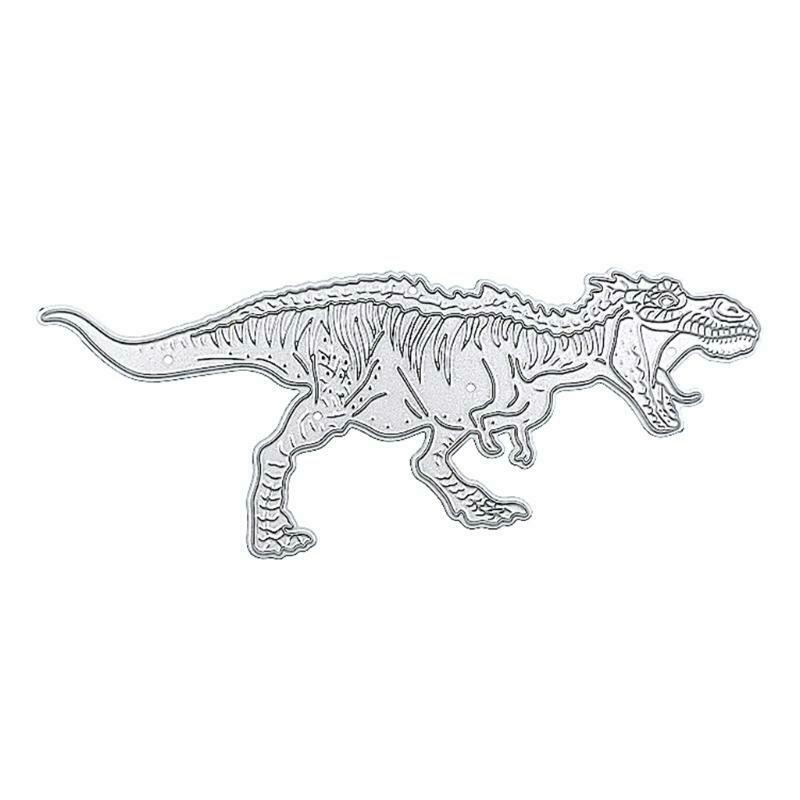 Embossing Template Dinosaur Shape for DIY Cards Die-Cuts Frame Carbon Steel