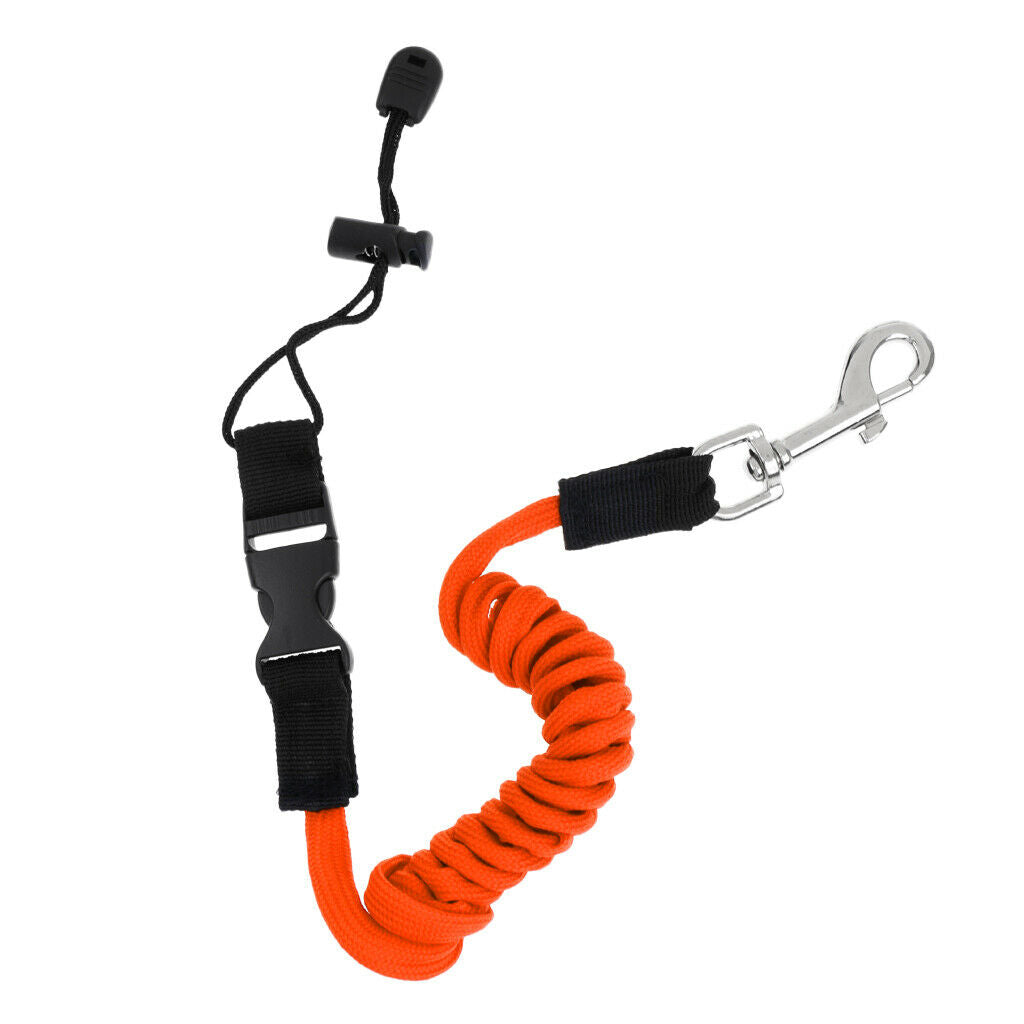 Kayak Paddle Keep Rope Surfboard Canoe Strong Oar Lanyard Rope 140cm Orange