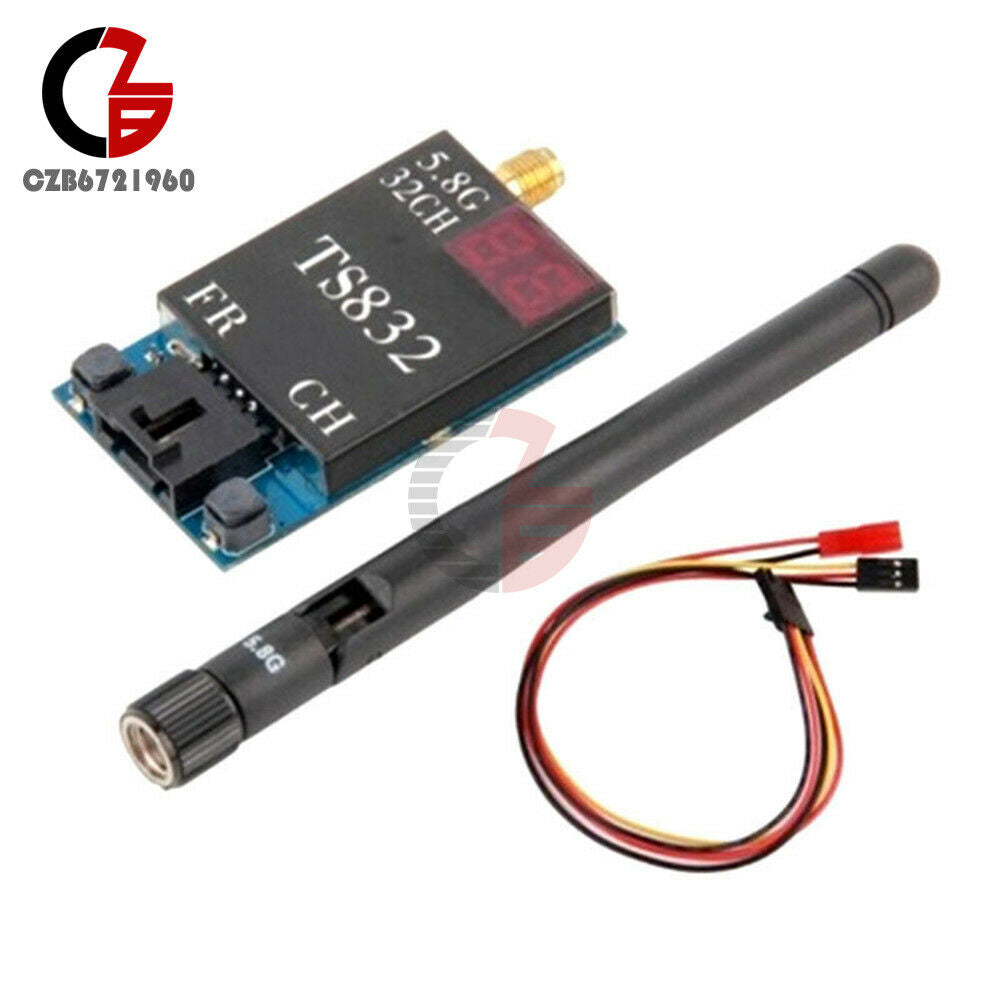 TS832 5.8G 32Ch Wireless Audio/Video 600mw 5km Transmitter Antenna for FPV RC