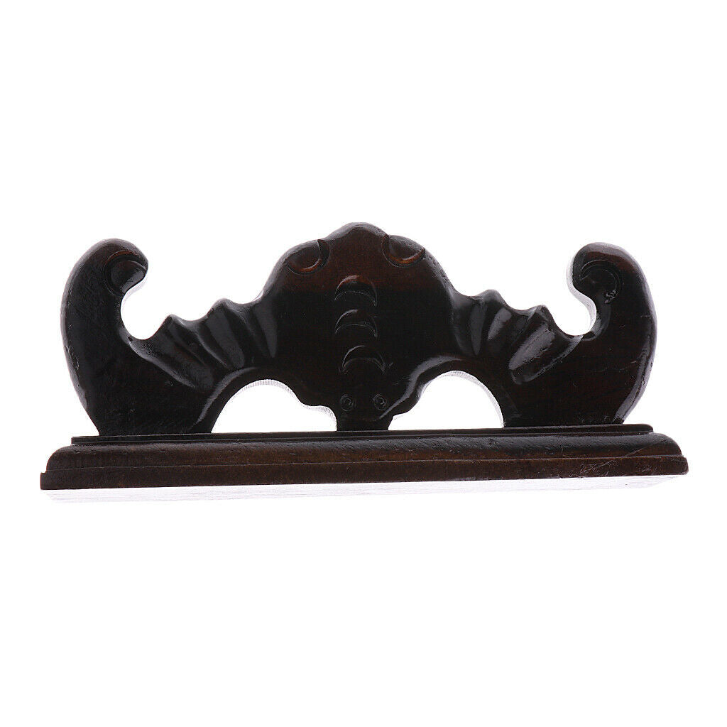 Chinese Traditional Brush Rack Brush Pen Holder Natural Wood Brush Penholder