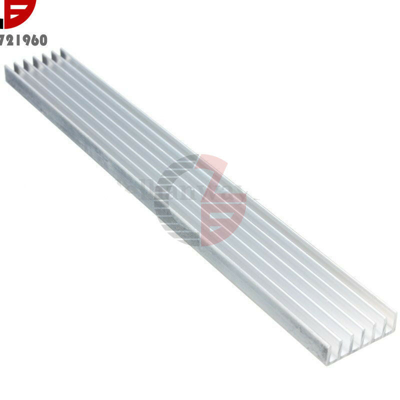 5PCS 150x20x6mm Long Heatsink Aluminum Heat Sink for LED Power Amplifier PCB