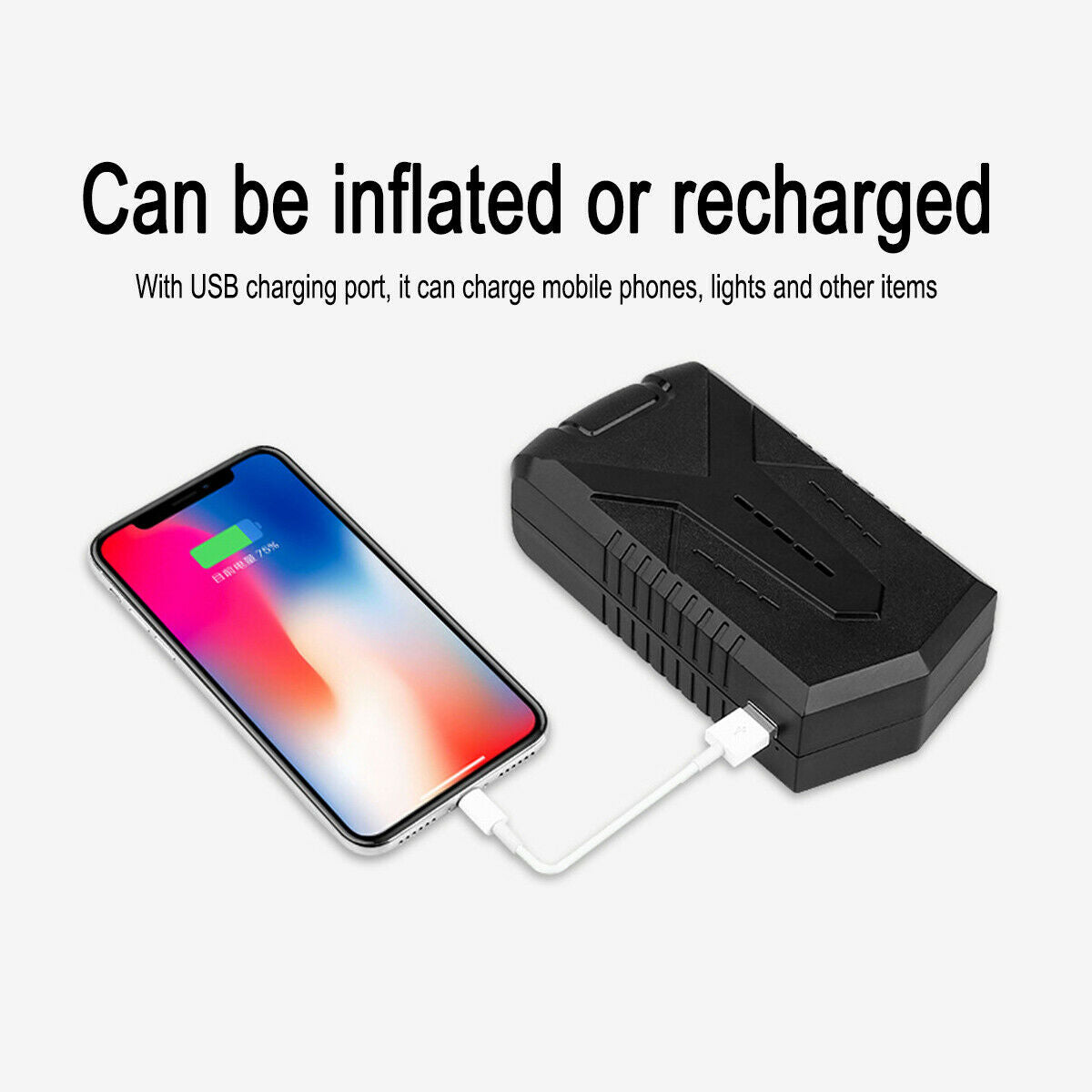 2000mAh Digital Car Tyre Inflator  Portable Electric 12V Air Compressor  â—
