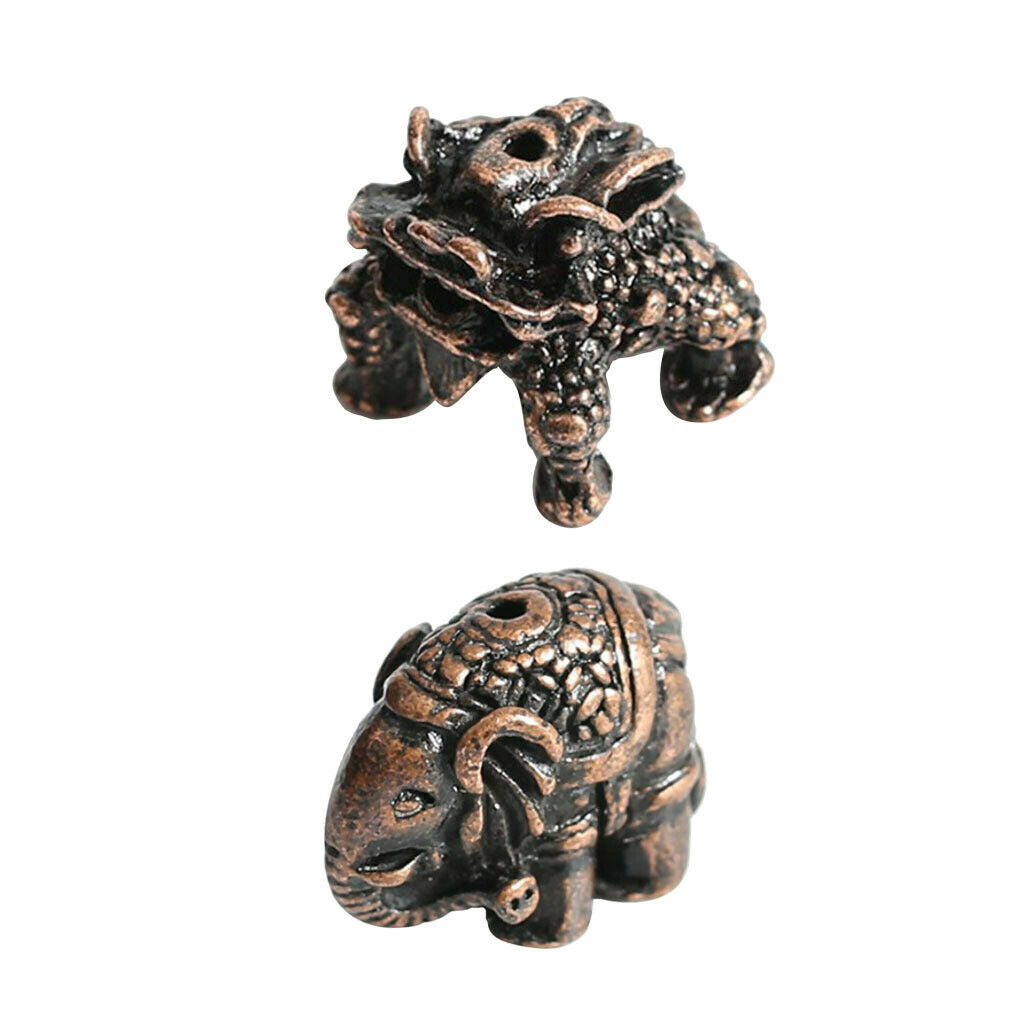 Fengshui Incense Burner China Unicorn Fragrance Stick Cone Tower Burner 2Pcs,
