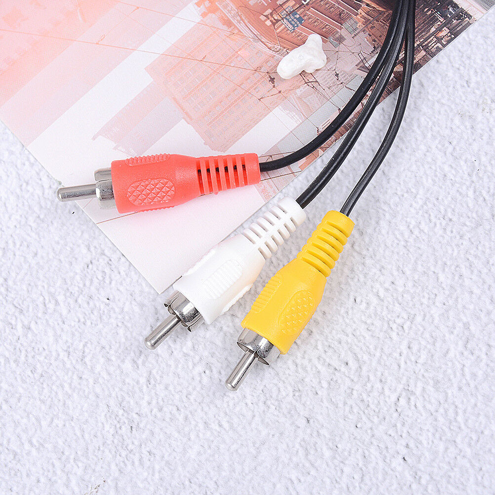 High quality 1.5m rgb scart to 3 RCA audio video cable for nes JCA FwO Ad