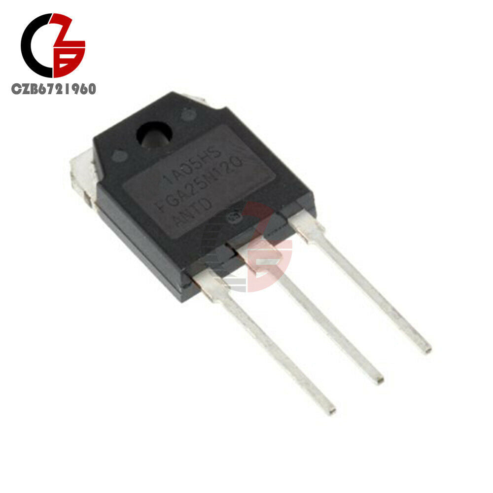 10PCS FGA25N120 TO-3P DIP-3 Chip IC Power Transistor IGBT 1200V 313W