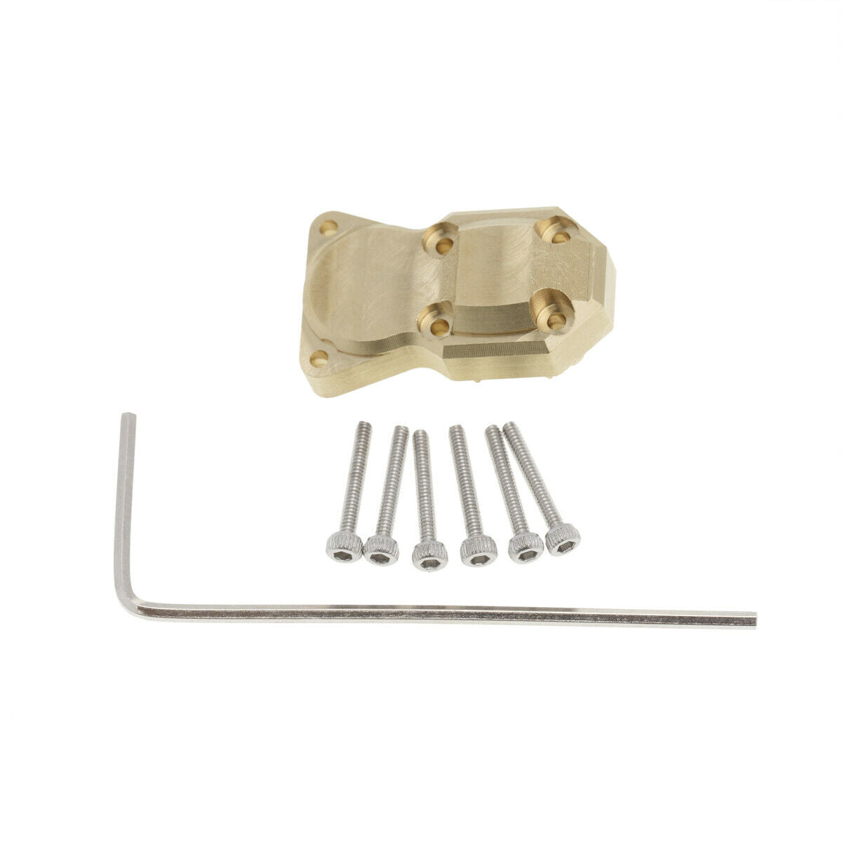 1Kit For Racing Brass Diff Cover Axial SCX24 SXTF12CH Worm gear Axles