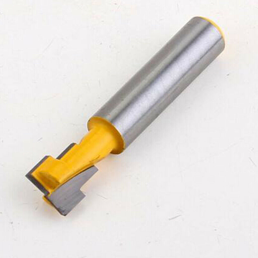 2Pcs Cutter Router Bit for 1/4" Hex  8mm Shank Grooving Milling Cutter