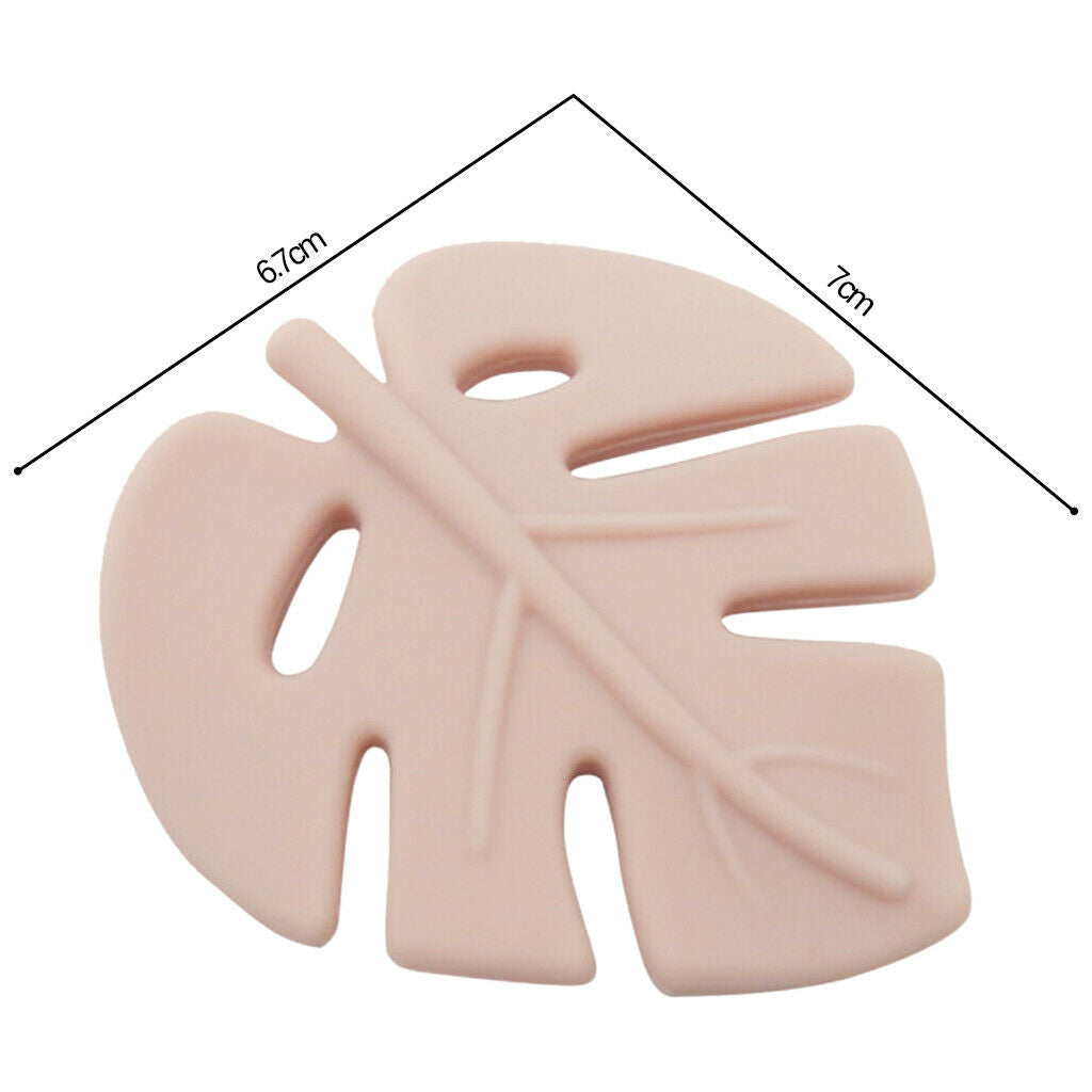 2pcs Silicone Baby Teethers Chewable DIY Pacifier Accessories for Babies
