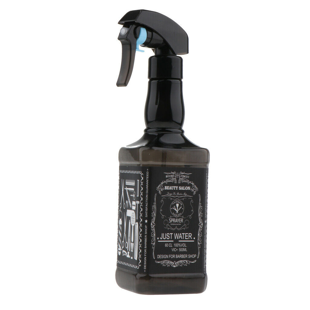 2Pcs Plastic Hair Spray Bottles Salon Hairdressing Plant Water Sprayer 500ml